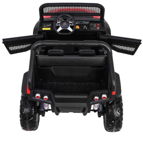 Mercedes Unimog Auto na akumulator 4x4 Czerwony